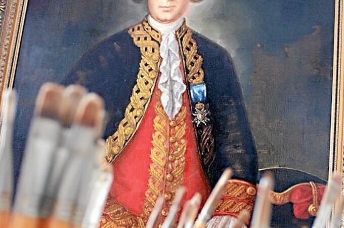 El retrato de Bernardo de Gálvez que forma parte de los hombres ilustres de la historia de Estados Unidos