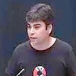 Carcía Castaño, concejal de IU en el Ayuntamiento de Madrid