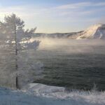 Imagen del lago Baikal