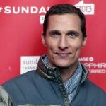Matthew McConaughey posaen el estreno de "Mud"