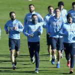 Los titulares ante el Elche hicieron trabajo de recuperación