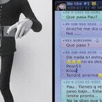 Anorexia por WhatsApp