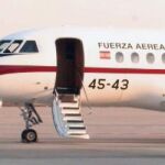 La aeronave española está a disposición de las labores de investigación y recuperación de los cadáveres.