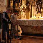 Búsqueda de Cervantes con un georradar en el convento de las Trinitarias