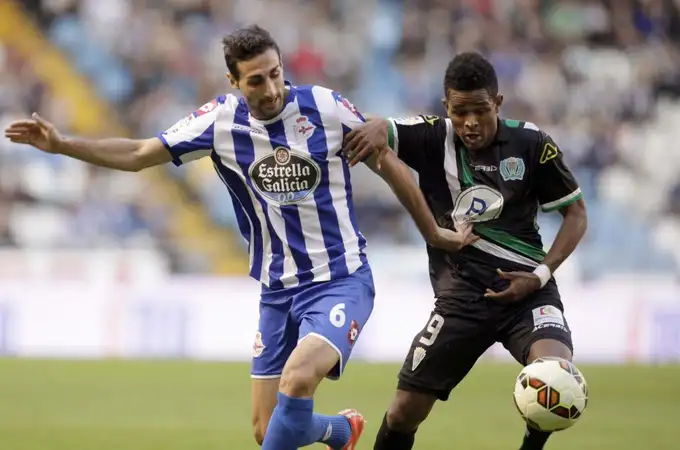 1-1. El Córdoba desperdicia la victoria ante un Deportivo en inferioridad 1-1. El Córdoba desperdicia la victoria ante un Deportivo en inferioridad