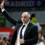 Pablo Laso, técnico del Real Madrid de baloncesto