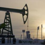 Extracción de petróleo en la ciudad rusa de Nefteyugansk
