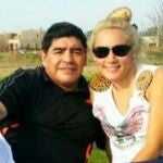 Maradona y Rocio Oliva