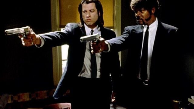 John Travolta y Samuel L. Jackson en "Pulp fiction", de Quentin Tarantino