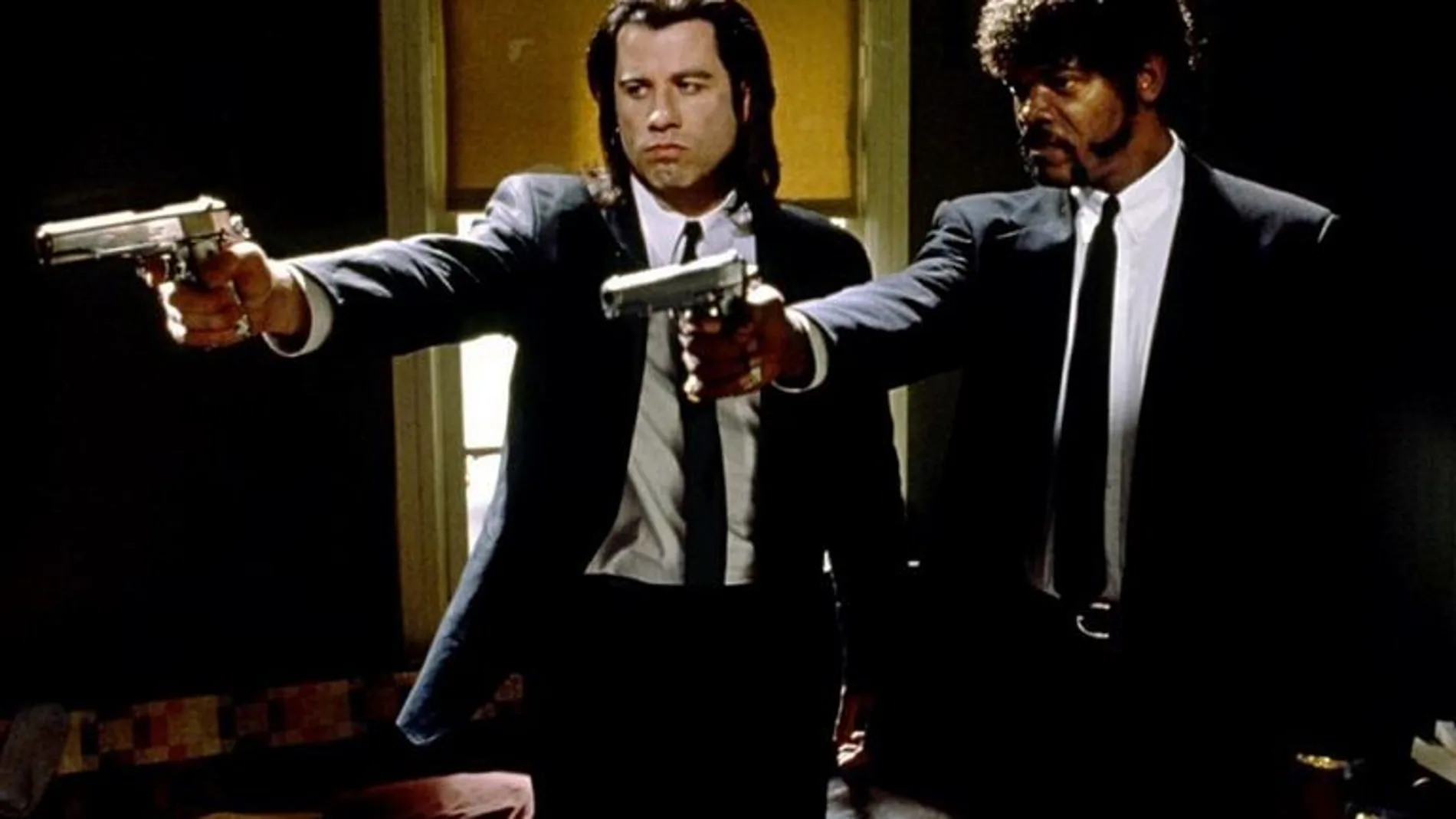 John Travolta y Samuel L. Jackson en "Pulp fiction", de Quentin Tarantino