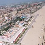 Paseo marítimo de Valencia