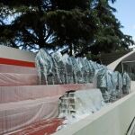 Guerra de tribunas para el desfile