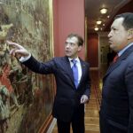 Chávez, con el presidente ruso en su visita a Moscú de hoy