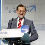 El presidente del Gobierno, Mariano Rajoy,