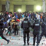 Saura no investigará las cargas de los Mossos por los festejos del Barça