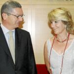 El debate sobre los liberados sindicales ha roto la «tregua» que había marcado las relaciones de Aguirre y Gallardón los últimos meses