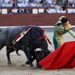 Alberto Aguilar en una de sus últimas actuaciones en Las Ventas