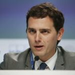 Albert Rivera, durante su intervención en la sesión inaugural de la XXXI Reunión del Círculo de Economía de Sitges.