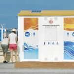 Una playa de puertas abiertas