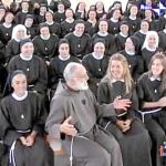 Cantalamessa, con las monjas de Lerma