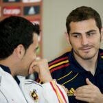 Casillas y Busquets, hoy