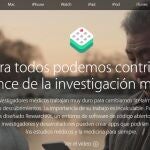 Apple se abre a la comunidad médica