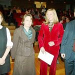 Pilar del Olmo junto a Agustín Manzano y responsables de las Jornadas sobre Delito Fiscal