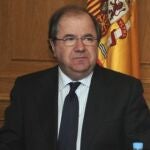 El presidente de Castilla y León, Juan Vicente Herrera,