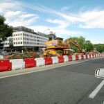 Un carril de O¿Donnell, cortado por obras