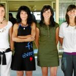 María Asunción Yanguas, Maialen Ojer, Maider Fraile y Miriam Marco forman el equipo de alpinistas