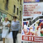 La izquierda abertzale asegura que mañana tomará las calles para exigir sus «derechos»