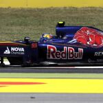 El piloto español de Toro Rosso Carlos Sáinz Jr.