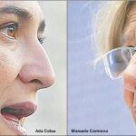 Ada Colau y Manuela Carmena