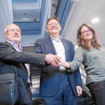 Montiel, Puig y Oltra en la reunión mantenida el pasado lunes