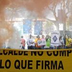 Las protestas han sido una constante durante los últimos meses para exigir que se cumplan los acuerdos