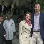 Los Príncipes a la salidad de la clínica