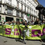 Imagen de una marcha a favor de la vida en Madrid el pasado año.