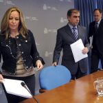 La ministra de Sanidad, Trinidad Jiménez