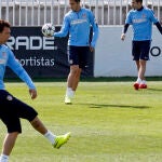 Mandzukic se entrenó hoy con normalidad junto al grupo