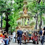 Imagen de archivo de la procesión del Corpus, en Valencia. Habrá que esperar al menos un años para verla.
