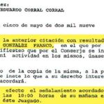 La citación que Tomás Gómez nunca recibió