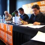 Imagen de la rueda de prensa celebrada esta mañana