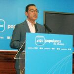 El vicesecretario de Sectorial del Partido Popular en la Región de Murcia, José Gabriel Ruiz