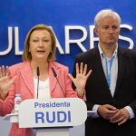Luisa Fernanda Rudi y Eloy Suárez, comparecen
