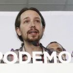 El secretario general de Podemos, Pablo Iglesias