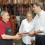 Rambla y Rus, ayer, en la Feria de Xàtiva