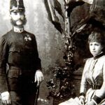 El rey Alfonso XII y María Cristina de Habsburgo-Lorena