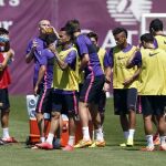 Entrenamiento del Barcelona
