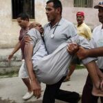 Fariñas tuvo que ser trasladado al hospital tras perder el conocimiento en su última recaída
