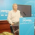 El diputado regional del Partido Popular, Martín Quiñonero